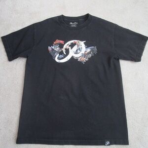 PRIMITIVE APPAREL Men's Black Roosters T Shirt Size Medium